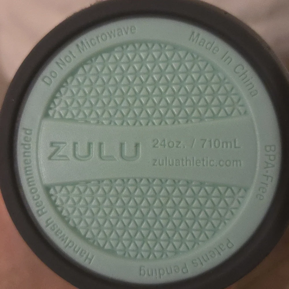 Zulu 24oz Aqua Blue Bottle Thermos - Picture 8 of 8